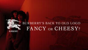 Burberry just change logo 2023