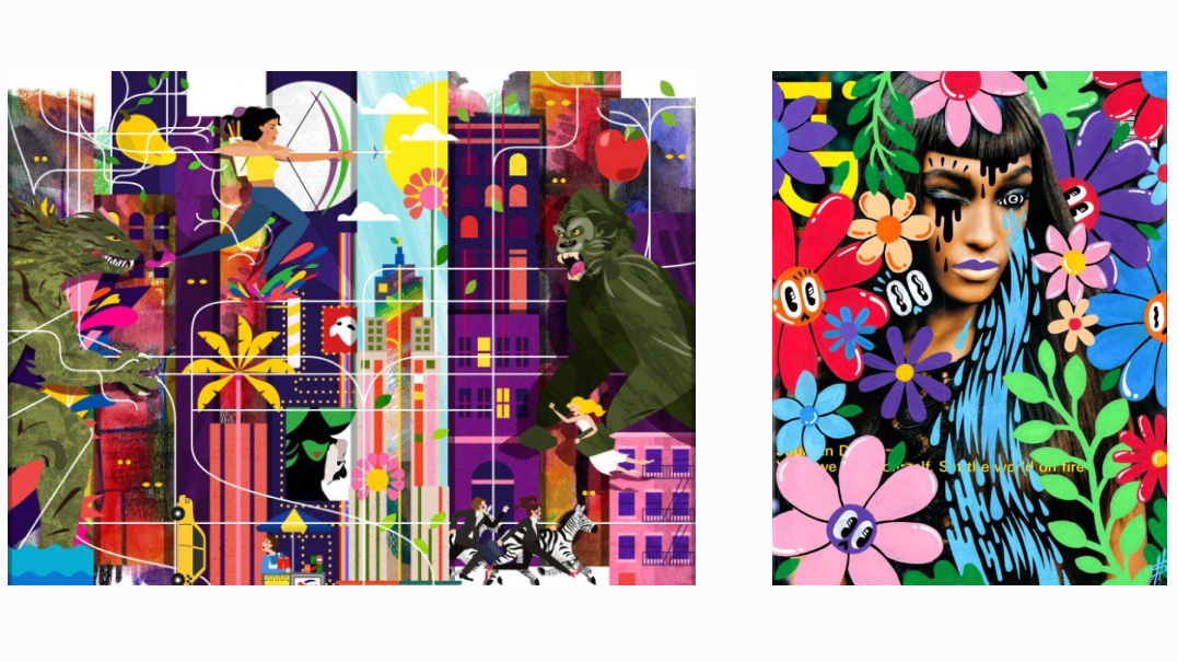 2023 Graphic Design Trends - Maximalism