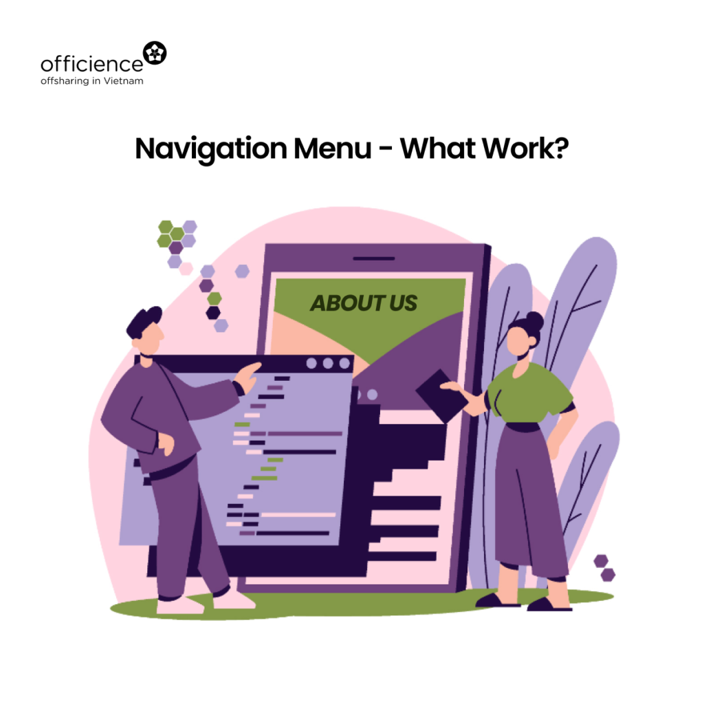 Make A SME Website - Navigation menu - What work?