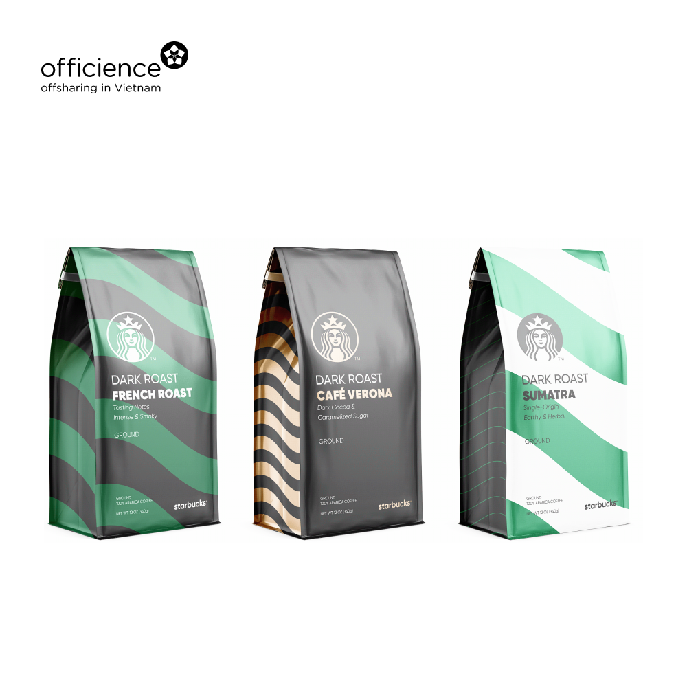 Business logo design - what makes a great logo? - Starbucks logo with multiple version