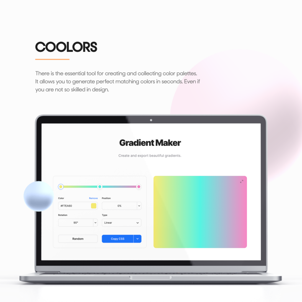 Color palette generator - Coolors