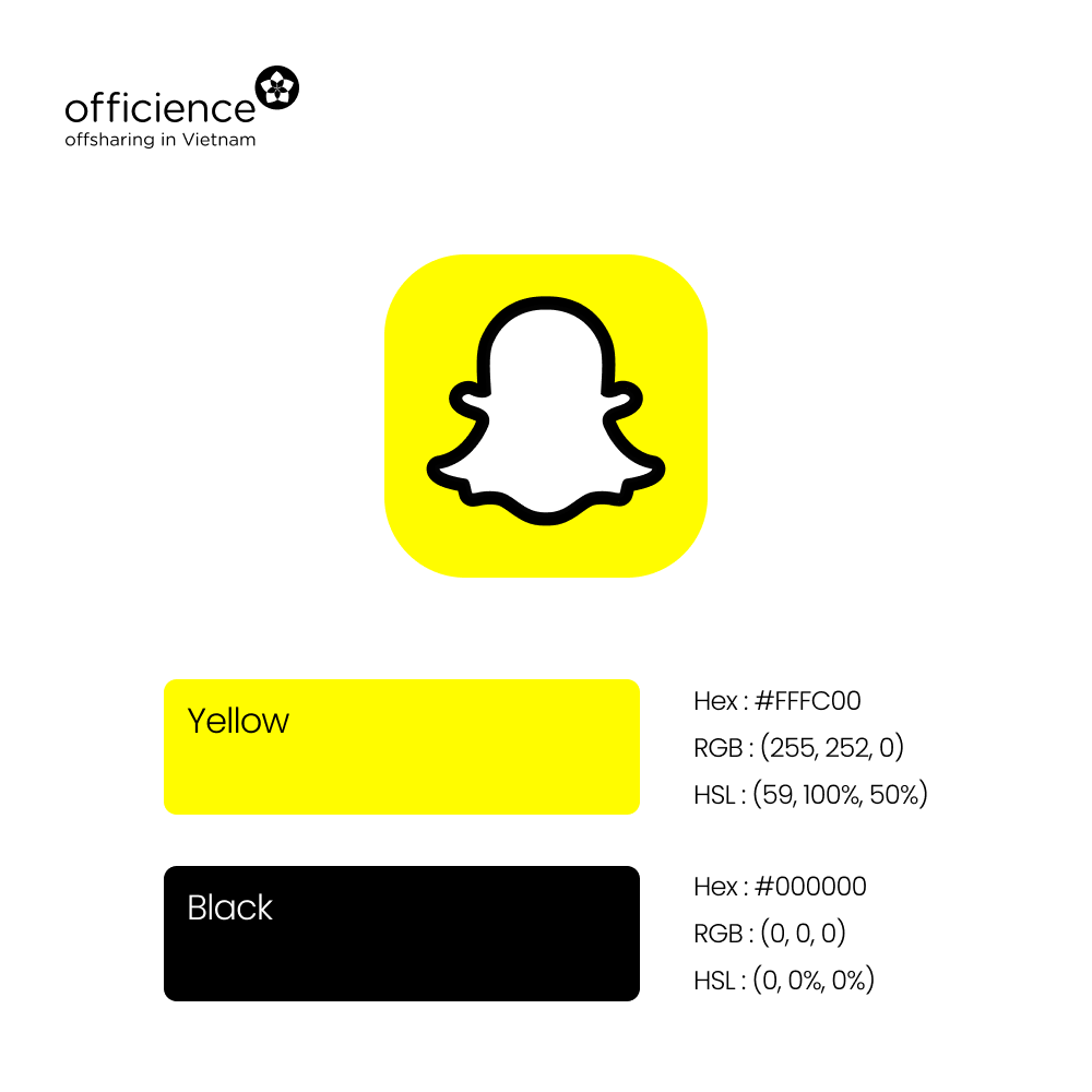 How to pick brand colors? - Snapchat color palette