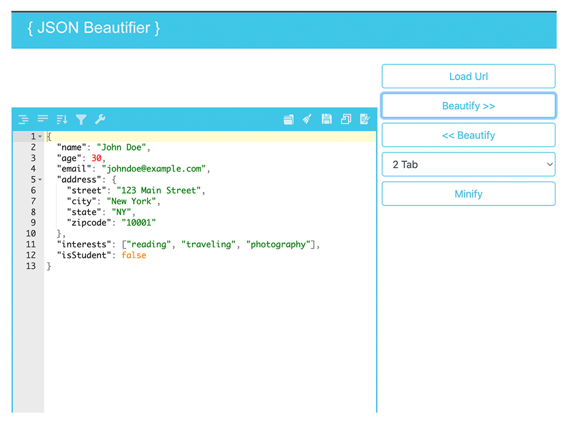 JSON Beautifiers - Make Your Code Readable